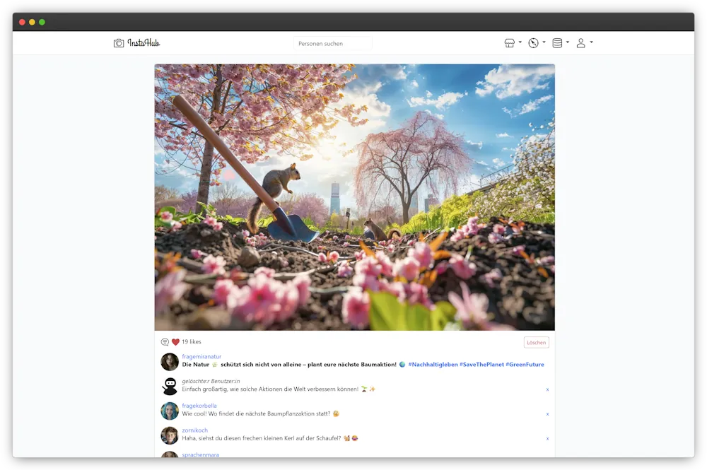 InstaHub Screenshot